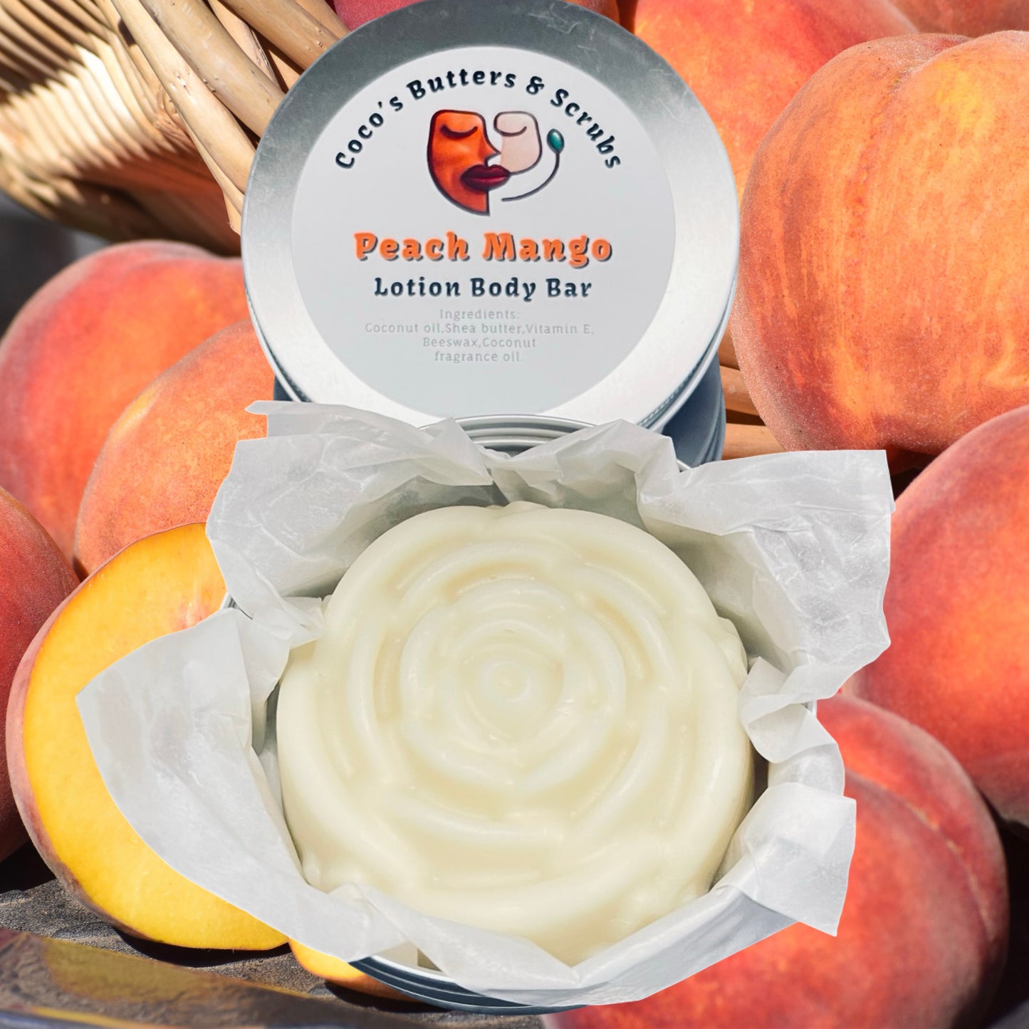 Peach Mango Lotion Body Bar