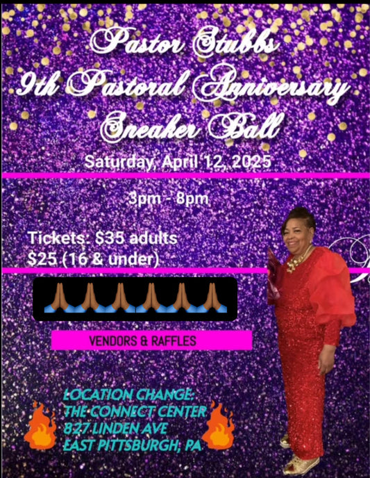 Pastor Stubbs Sneaker Ball