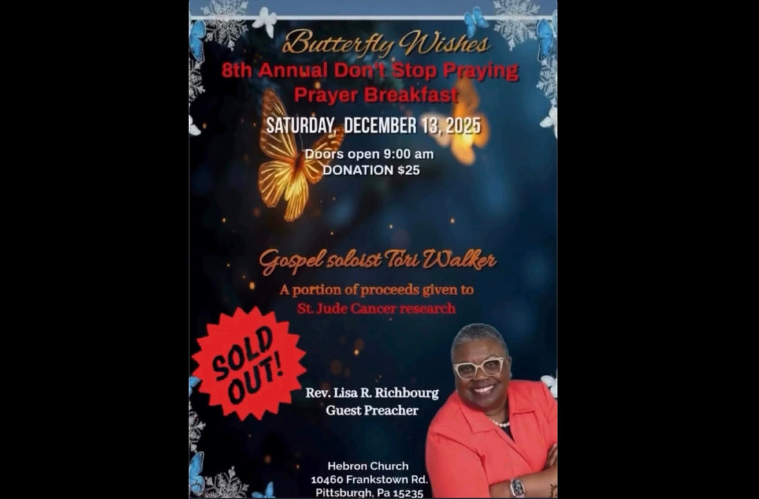 Butterfly Wishes 8th Annual Prayer Breakfast event 🦋