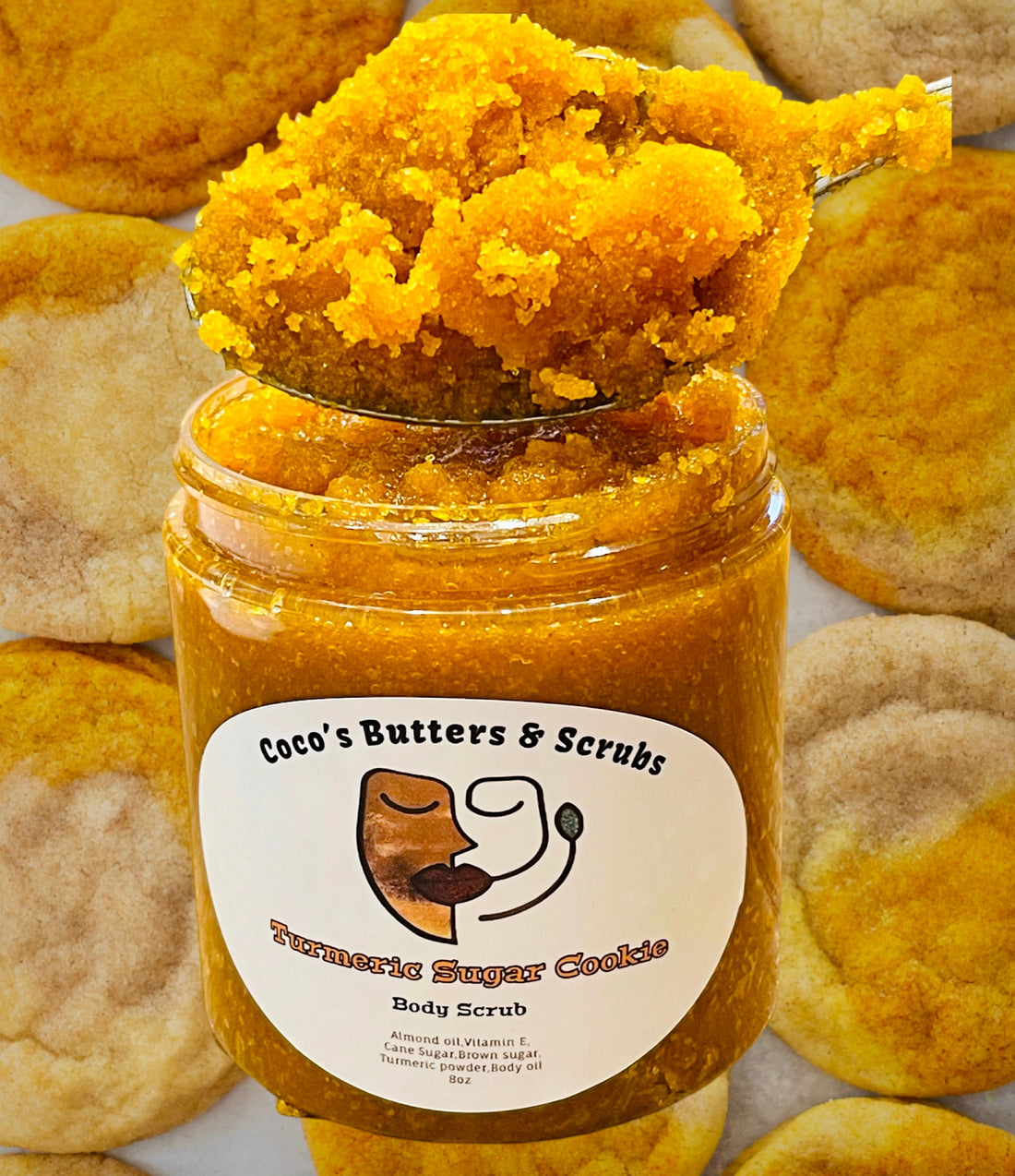 🧡New Turmeric Sugar Cookie Body Scrub🧡
