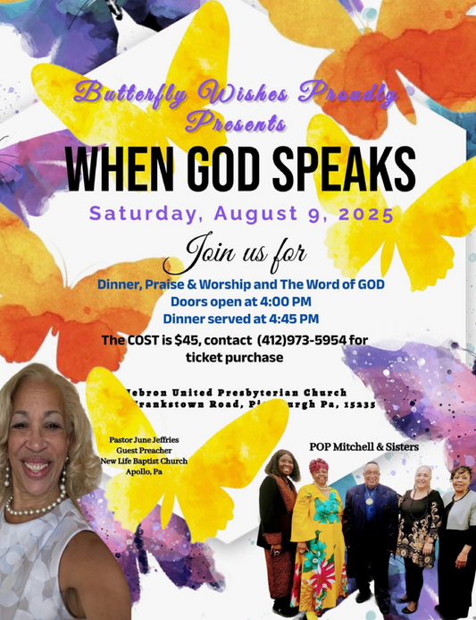 A Butterfly Wishes Event (When God Speaks)