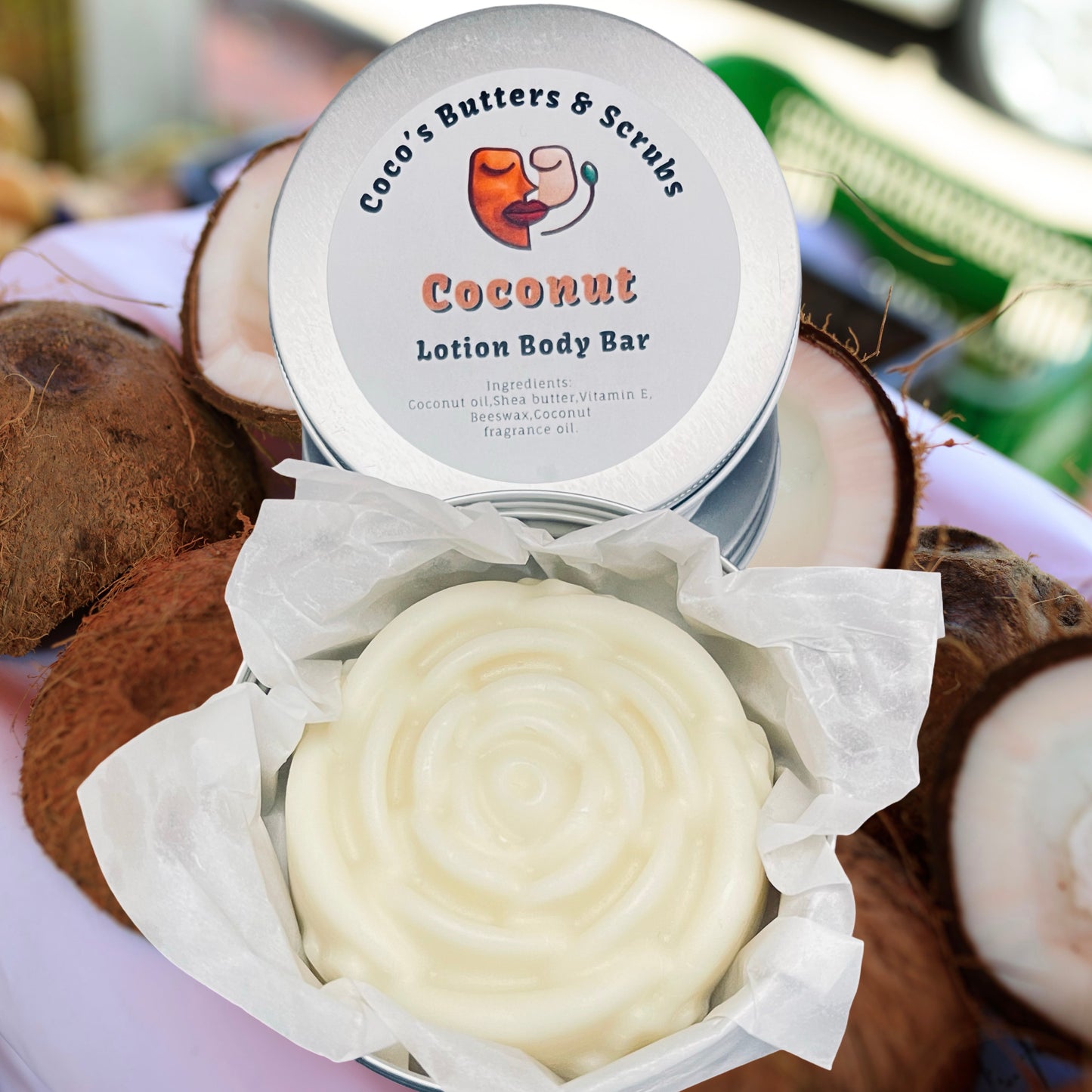 Coconut Lotion Body Bars