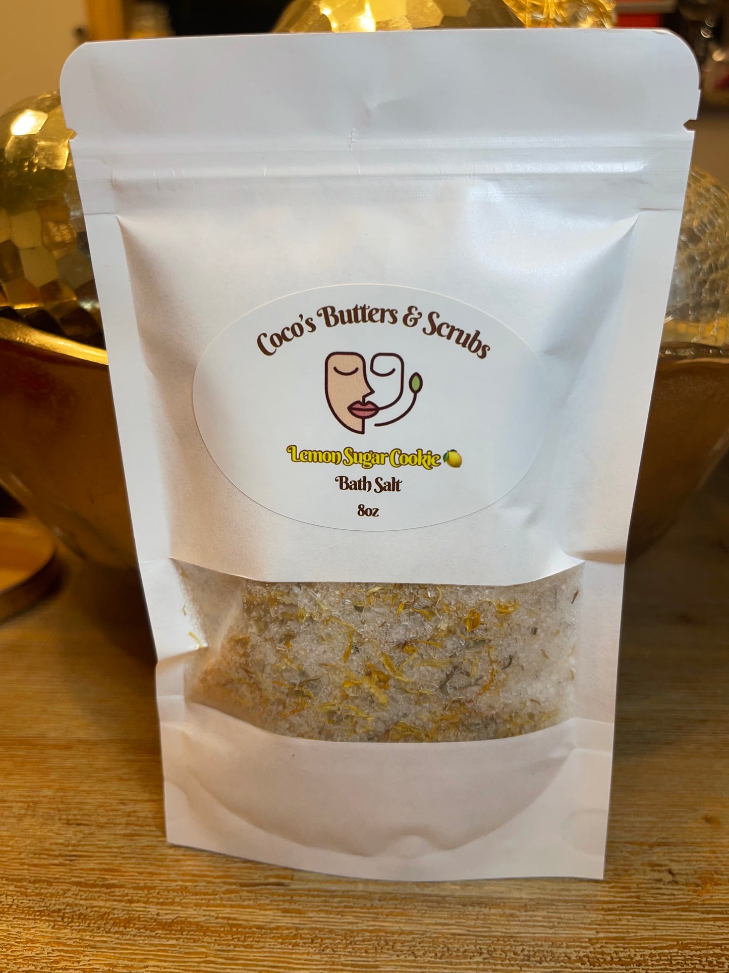 Lemon Sugar Cookie Bath Salt 8oz