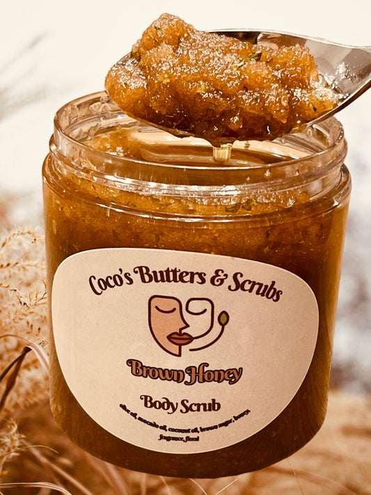 Brown Honey Body Scrub 8oz