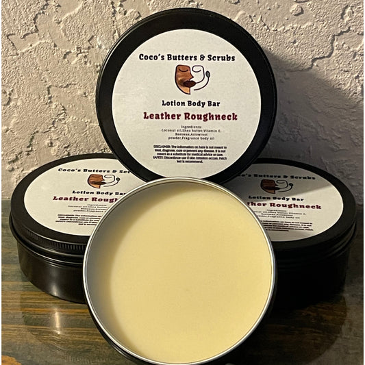 Leather Roughneck Lotion Body Bar (Mens)