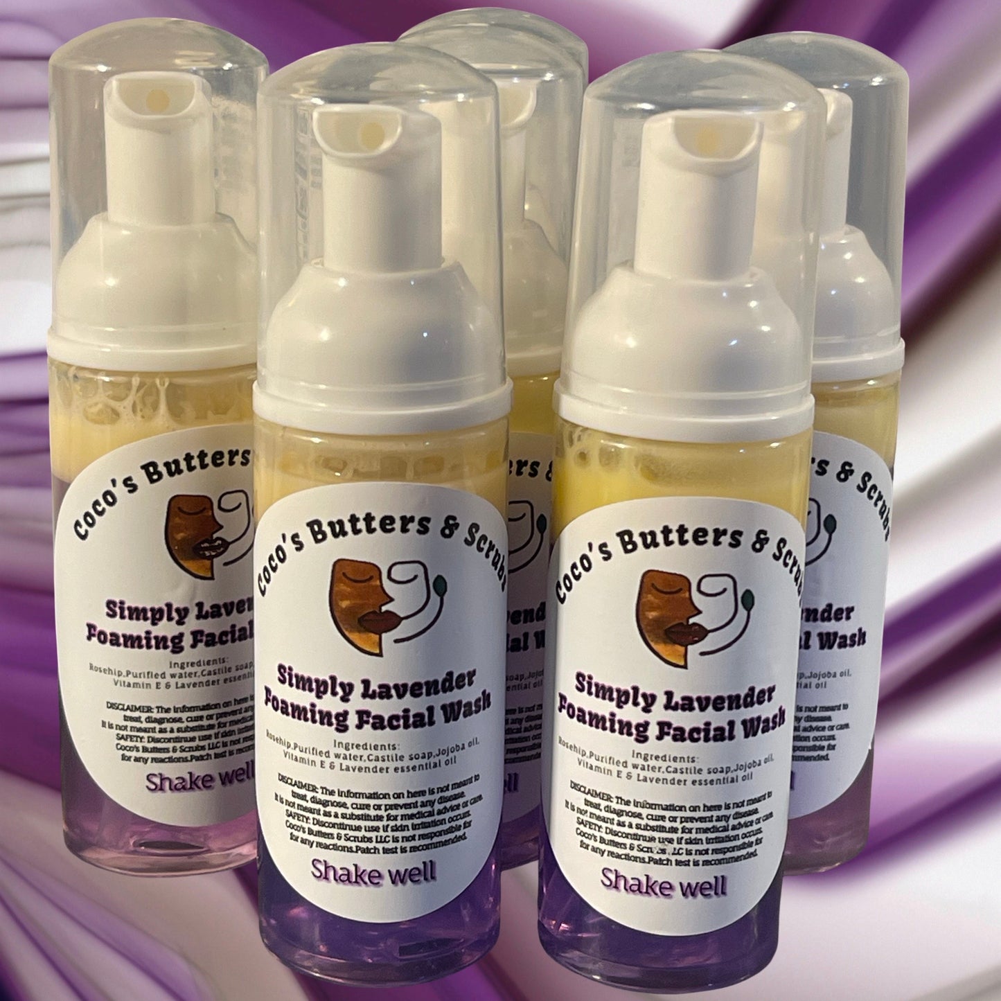 Simply Lavender Foaming Facial Wash
