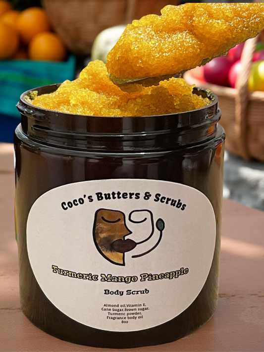 Turmeric Mango Pineapple Scrub 8oz
